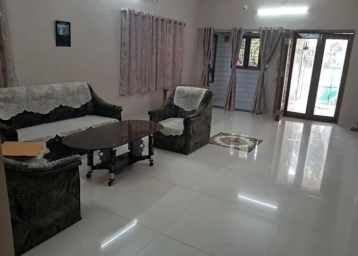3 Bedroom Spacious Bungalow Nr Devka Beach